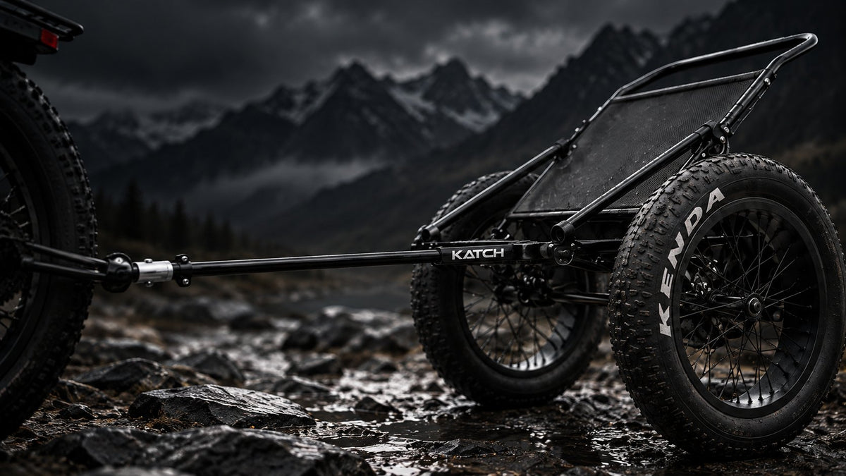 Des remorques conçues par des passionnés de fatbike.