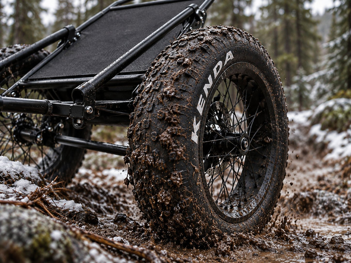 Roues à crampons